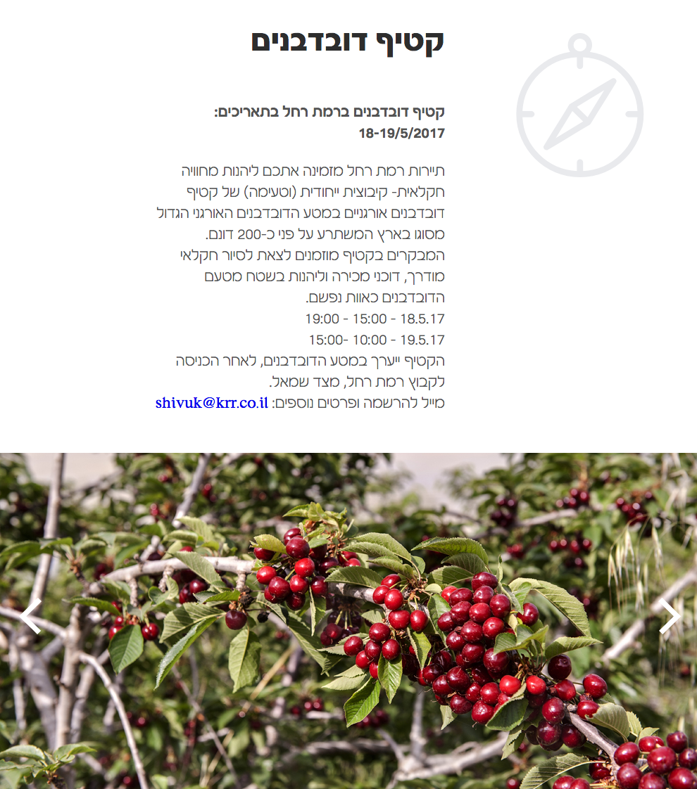 המלצה ריקי שחם - רמת רחל