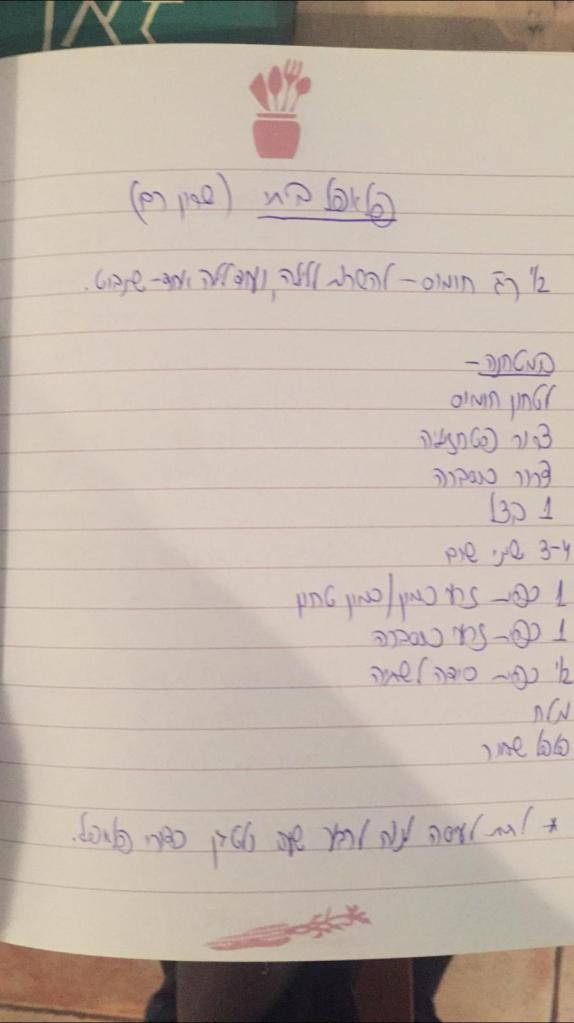 מתכון לפלאפל