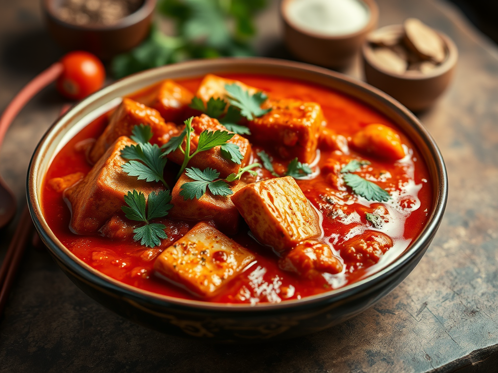 תבשיל קארי אדום ריקי שחם