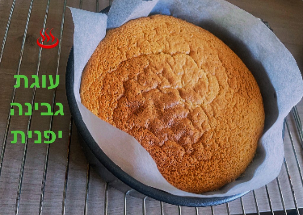 עוגת גבינה יפנית ריקי שחם